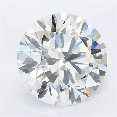2.52ct E VS1 Rare Carat Ideal Cut Round Lab Grown Diamond