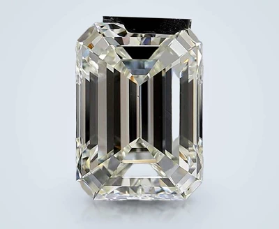 5.11ct J VS2 Rare Carat Ideal Cut Emerald Diamond