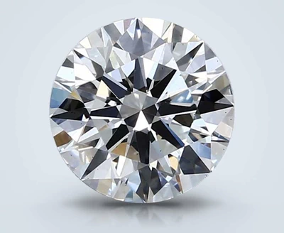 2.05ct F VS2 Rare Carat Ideal Cut Round Lab Grown Diamond