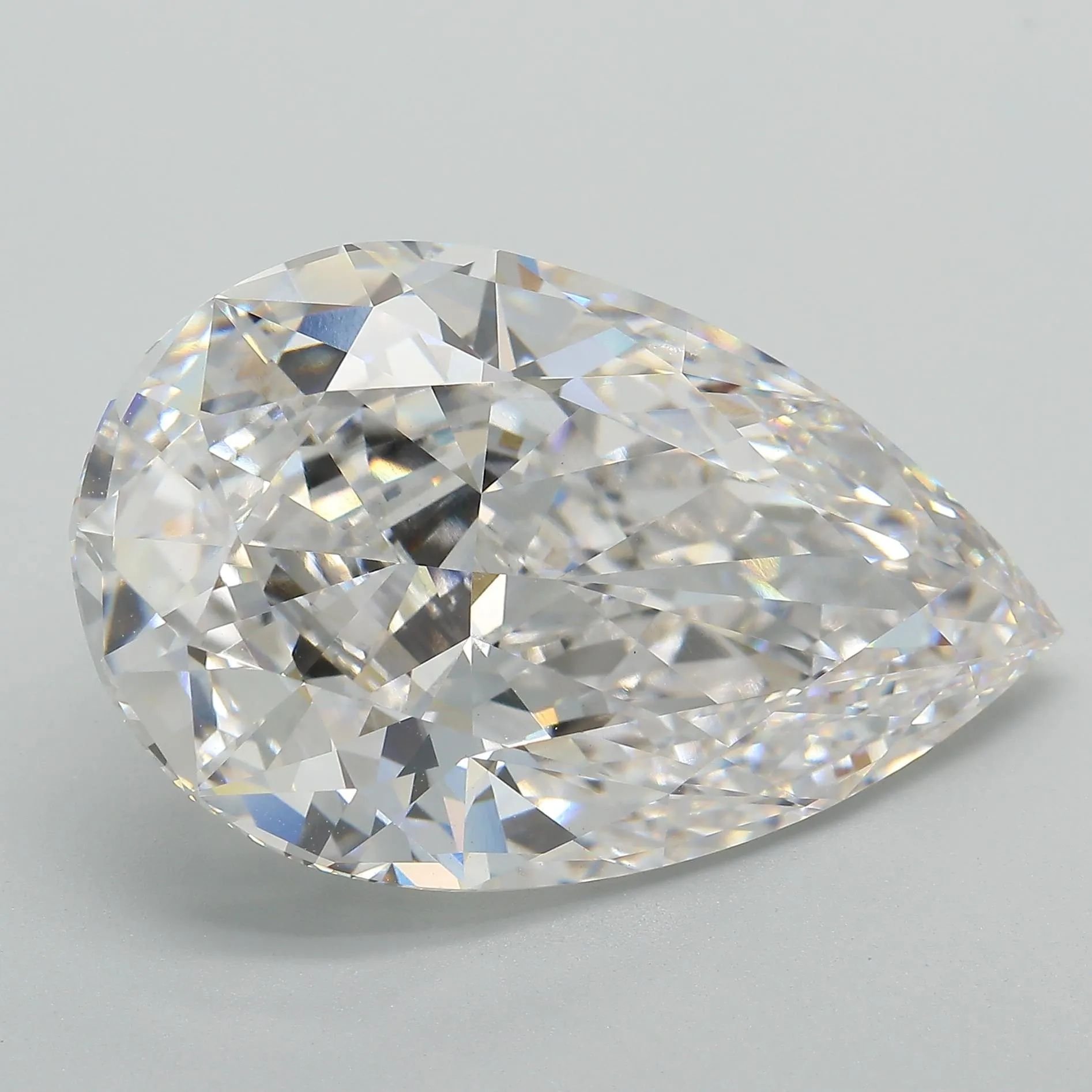 15.03ct E VS1 Rare Carat Ideal Cut Pear Lab Grown Diamond