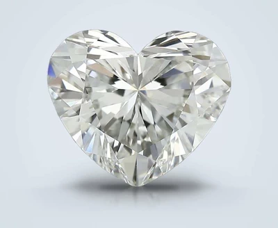 3.02ct J VS1 Rare Carat Ideal Cut Heart Diamond