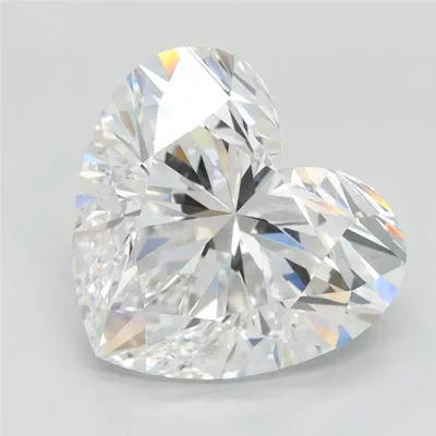 4.31ct D VVS1 Rare Carat Ideal Cut Heart Lab Grown Diamond