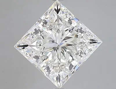 10.00ct G VS1 Rare Carat Ideal Cut Princess Lab Grown Diamond