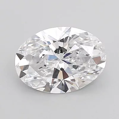 2.70ct D VVS1 Rare Carat Ideal Cut Oval Lab Grown Diamond