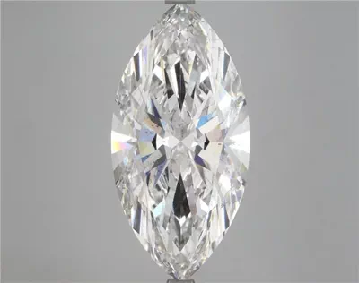 6.83ct E SI1 Rare Carat Ideal Cut Marquise Lab Grown Diamond