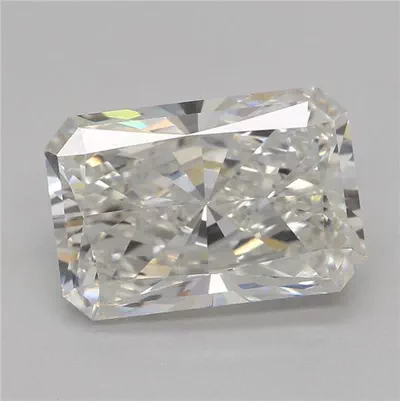 2.08ct F VVS2 Rare Carat Ideal Cut Radiant Lab Grown Diamond
