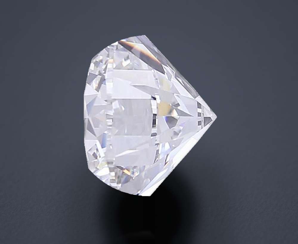 6.03ct D VVS2 Excellent Cut Round Lab Grown Diamond