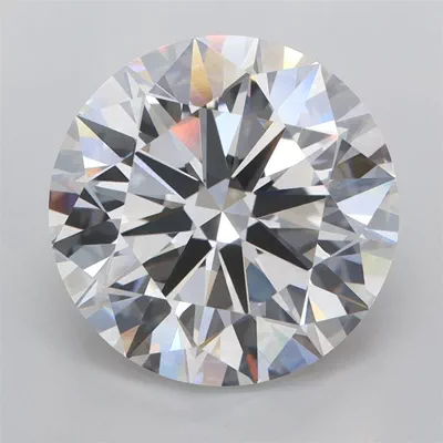 5.02ct E VVS2 Rare Carat Ideal Cut Round Lab Grown Diamond