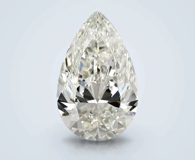5.09ct J VVS1 Rare Carat Ideal Cut Pear Diamond