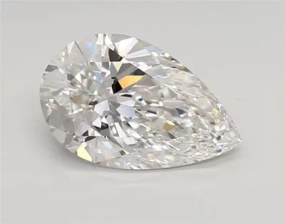 1.75ct E VVS2 Rare Carat Ideal Cut Pear Lab Grown Diamond