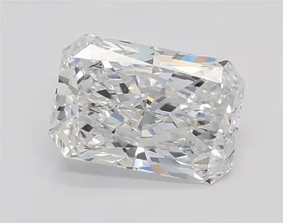 1.04ct D VVS2 Rare Carat Ideal Cut Radiant Lab Grown Diamond