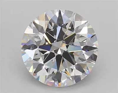 2.02ct D VVS2 Rare Carat Ideal Cut Round Lab Grown Diamond