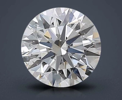 2.21ct E SI1 Rare Carat Ideal Cut Round Diamond