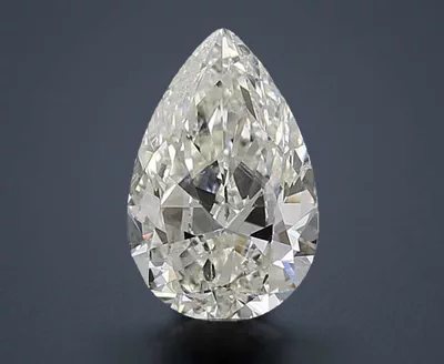 2.22ct J SI2 Rare Carat Ideal Cut Pear Diamond