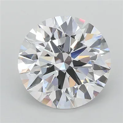 6.09ct F VVS2 Rare Carat Ideal Cut Round Lab Grown Diamond
