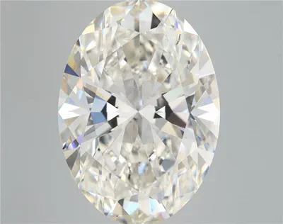 9.23ct H VS2 Rare Carat Ideal Cut Oval Lab Grown Diamond
