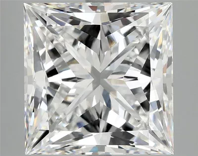 7.83ct E VVS2 Rare Carat Ideal Cut Princess Lab Grown Diamond