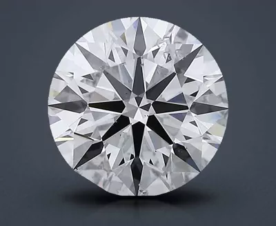 3.01ct E SI1 Rare Carat Ideal Cut Round Lab Grown Diamond