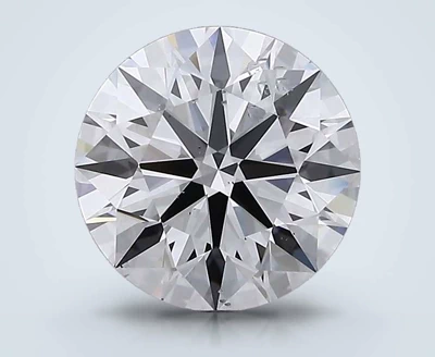 3.01ct E SI1 Rare Carat Ideal Cut Round Lab Grown Diamond