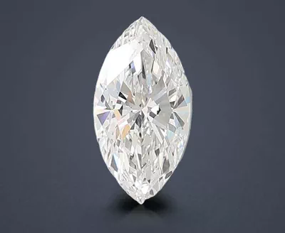 6.06ct E VVS2 Rare Carat Ideal Cut Marquise Lab Grown Diamond