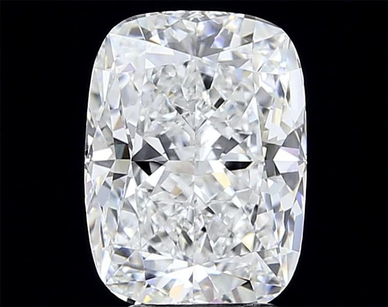 3.71ct E VVS2 Rare Carat Ideal Cut Cushion Lab Grown Diamond