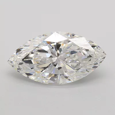 3.08ct E VS1 Rare Carat Ideal Cut Marquise Lab Grown Diamond