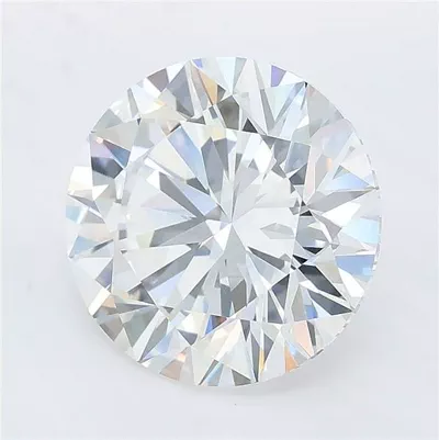 6.02ct E VVS2 Excellent Cut Round Lab Grown Diamond
