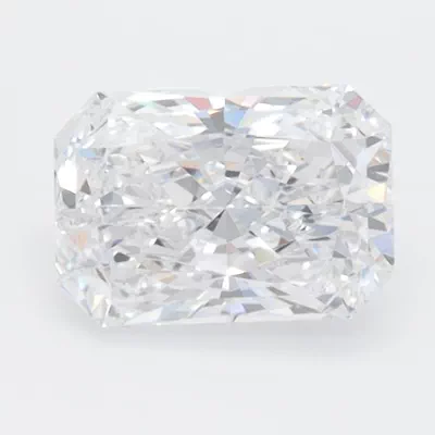 1.08ct D VVS1 Excellent Cut Radiant Lab Grown Diamond
