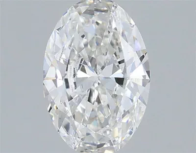 0.80ct E VS2 Rare Carat Ideal Cut Oval Lab Grown Diamond