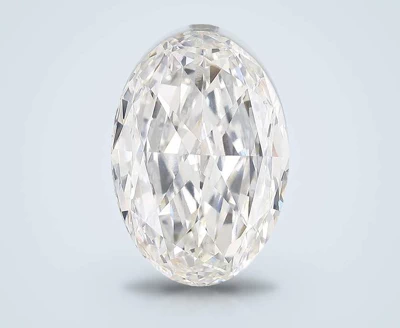10.53ct G VS1 Very Good Cut Oval Lab Grown Diamond