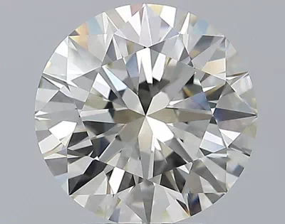 3.01ct K VS1 Rare Carat Ideal Cut Round Diamond