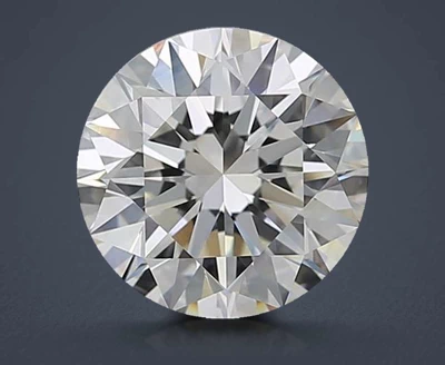 3.17ct H VS1 Rare Carat Ideal Cut Round Diamond