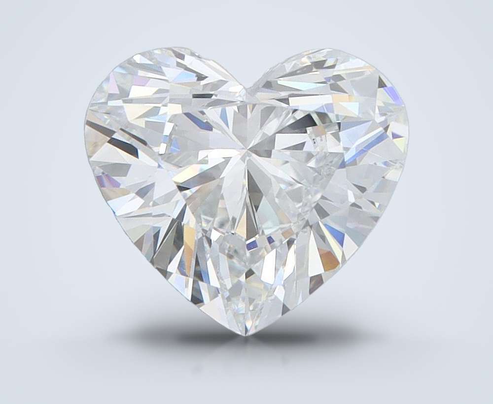 2.71ct E VVS1 Excellent Cut Heart Lab Grown Diamond