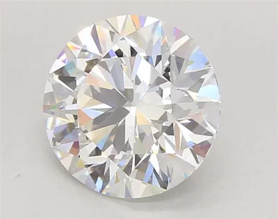 3.04ct E VVS1 Rare Carat Ideal Cut Round Lab Grown Diamond