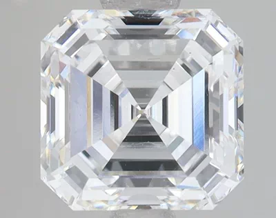 2.56ct E VS1 Excellent Cut Asscher Lab Grown Diamond