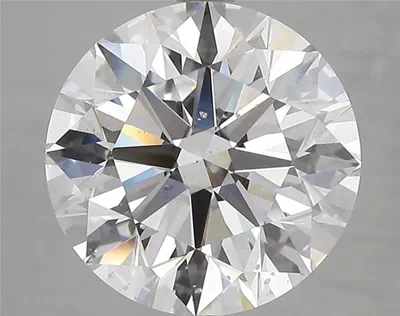 5.02ct E SI1 Excellent Cut Round Diamond