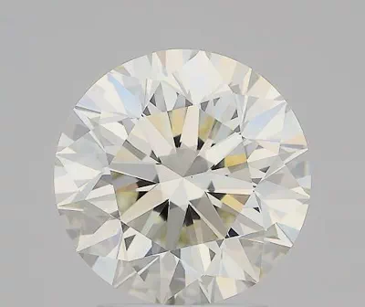 3.02ct J VS1 Excellent Cut Round Diamond