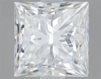 0.90ct H VS2 Rare Carat Ideal Cut Princess Diamond