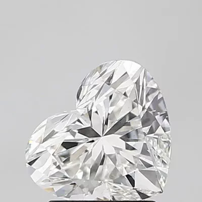1.57ct E VS1 Rare Carat Ideal Cut Heart Lab Grown Diamond