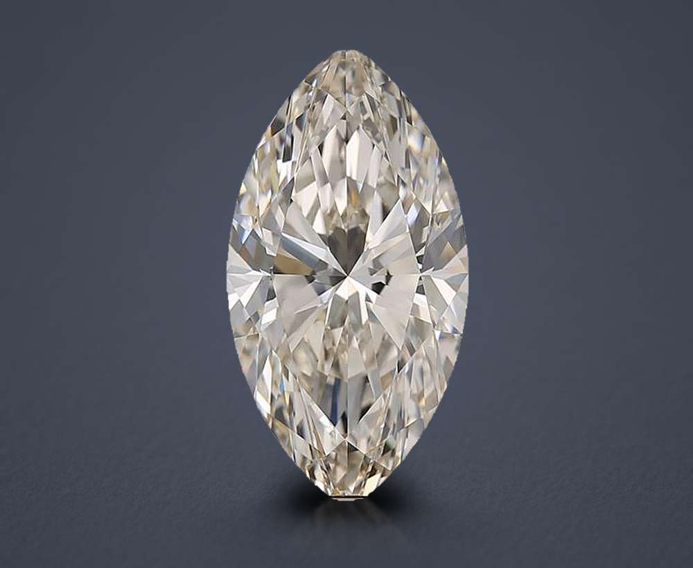 7.13ct J VVS2 Rare Carat Ideal Cut Marquise Diamond