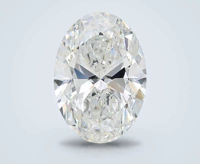 7.23ct G SI1 Rare Carat Ideal Cut Oval Lab Grown Diamond