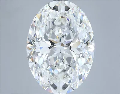 10.06ct I VS2 Rare Carat Ideal Cut Oval Diamond