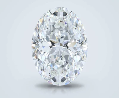 10.06ct I VS2 Rare Carat Ideal Cut Oval Diamond