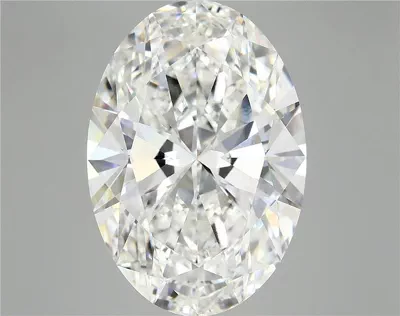 10.37ct F VS1 Rare Carat Ideal Cut Oval Lab Grown Diamond