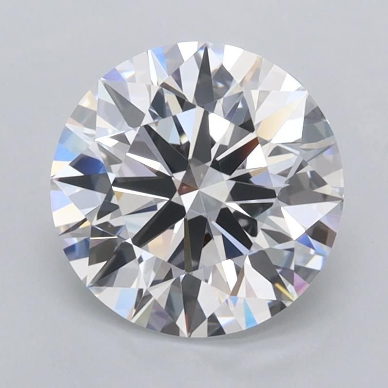 2.02ct D FL Rare Carat Ideal Cut Round Lab Grown Diamond