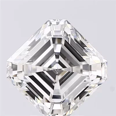 2.56ct G VS1 Rare Carat Ideal Cut Asscher Lab Grown Diamond