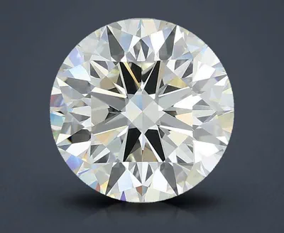 3.27ct I IF Rare Carat Ideal Cut Round Diamond
