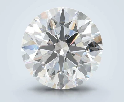 4.06ct D VVS1 Rare Carat Ideal Cut Round Lab Grown Diamond