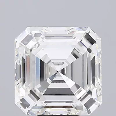 10.19ct G VVS2 Rare Carat Ideal Cut Asscher Lab Grown Diamond
