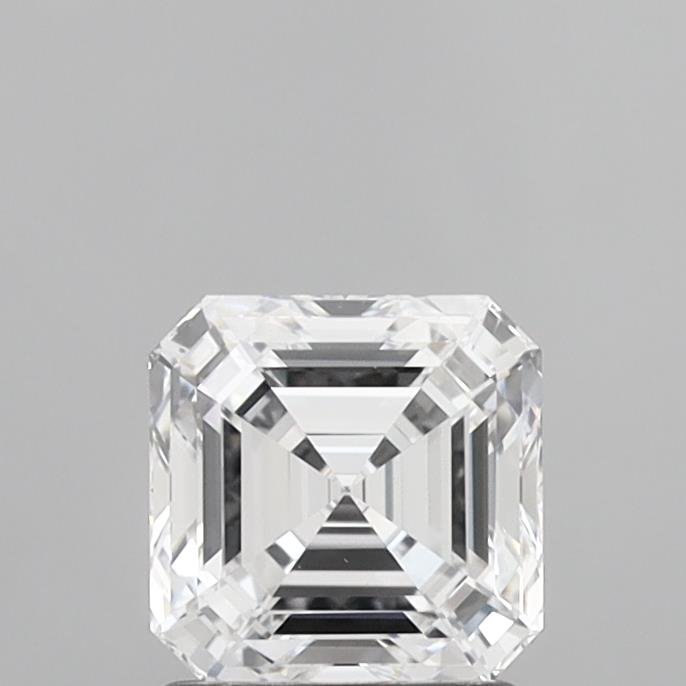 1.58ct D VVS2 Rare Carat Ideal Cut Asscher Lab Grown Diamond